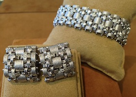 custom bracelets on display